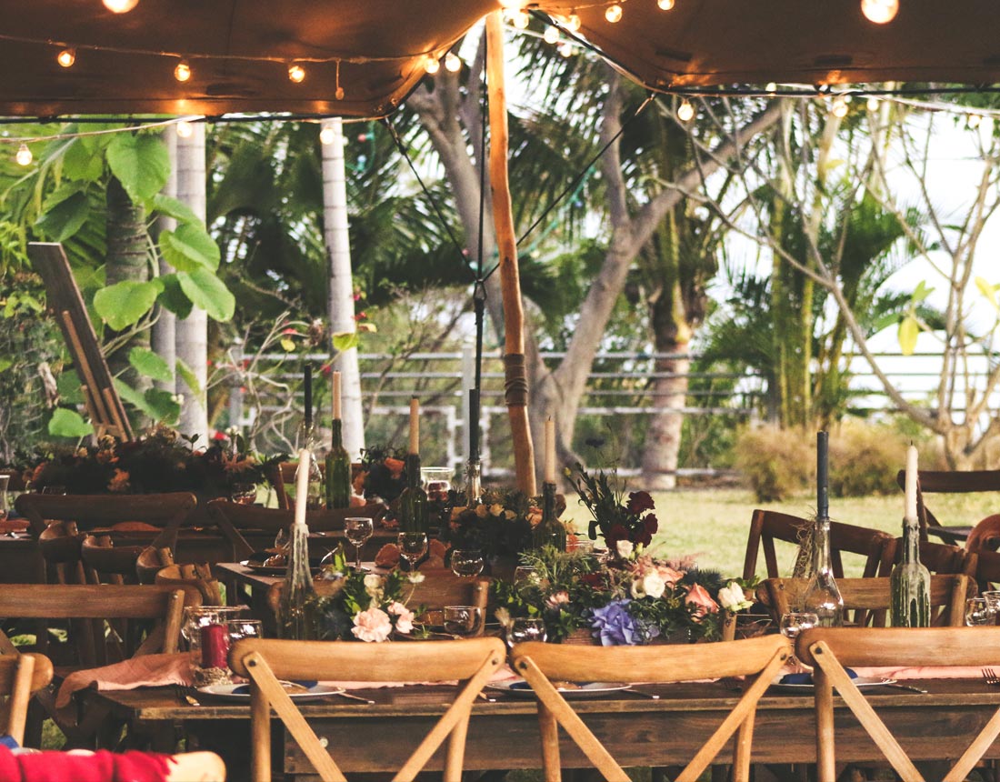 Organiser votre mariage au Jardin d'AMa, un lieu événementiel hors du commun à la Réunion.