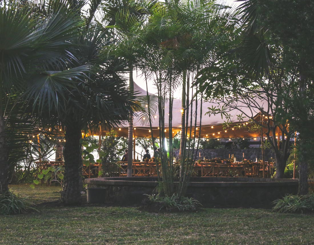 Découvrez une ambiance nature et intimiste au Jardin d'Ama pour vos soirée.